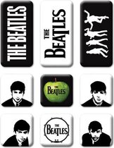 The Beatles - Classic Icons Koelkastmagneet - Set van 9 - Multicolours