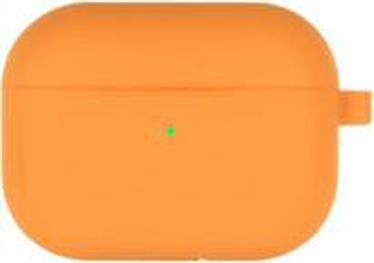 Goospery - Airpods Pro Case - Siliconen beschermhoes met opdruk - Oranje