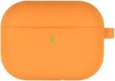 Goospery - Airpods Pro Case - Siliconen beschermhoes met opdruk  - Oranje