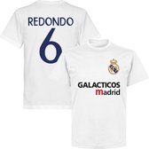 Galacticos Real Madrid Redondo 6 Team T-shirt - Wit - 5XL
