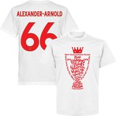 Liverpool Alexander Arnold Kampioens T-Shirt 2020 - Wit - S