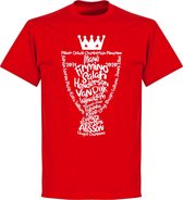 Liverpool Kampioens T-Shirt 2020 - Rood - L