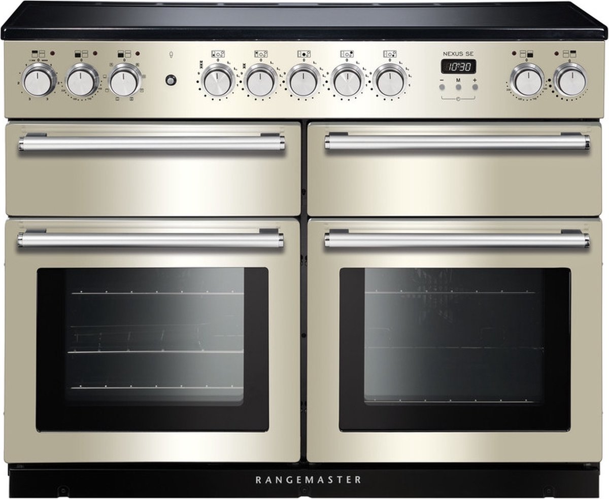 Rangemaster NEXSE110EIIV fornuis Range-fornuis Ivoor Zone van inductiekookplaat A