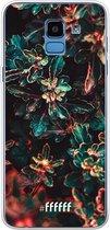 Samsung Galaxy J6 (2018) Hoesje Transparant TPU Case - Ornament #ffffff