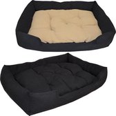 Dierenbed Slank il invers beige-zwart