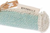 4 Stuks Katoenen Placemats Riverdale Mint Groen