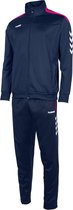 Survêtement de costume en polyester hummel Valencia Navy - Taille M