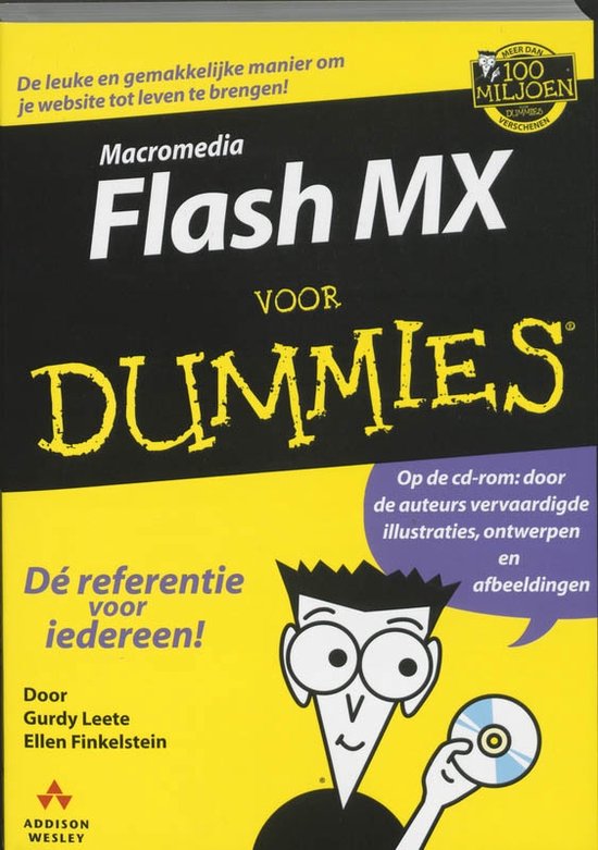 Cover van het boek 'MacRomedia Flash Mx Voor Dummies' van Gurdy Leete en Ellen Finkelstein