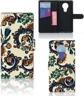 Bookcase Nokia 5.3 Hoesje Barok Flower