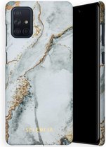Selencia Maya Fashion Backcover Samsung Galaxy A71 hoesje - Marble Stone