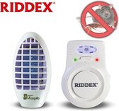Riddex Plus Charge 2-in-1 ongedierteverjager Muizen en muggen - ongedierteverjaging door digitale electronische pulsen -