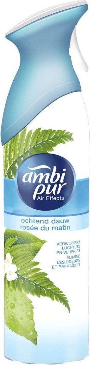 Ambi Pur Air Mist Morning Dew - Spray désodorisant - Pack économique 6 x  300 ml | bol