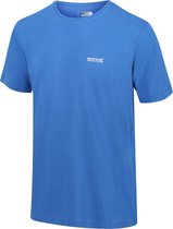 Regatta Tarit Coolweave-Katoenen T-Shirt Voor Heren Blauw