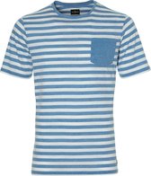 Jac Hensen T-shirt - Modern Fit - Blauw - XXL