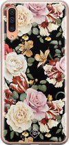 Samsung A50/A30s hoesje siliconen - Bloemen flowerpower | Samsung Galaxy A50/A30s case | multi | TPU backcover transparant