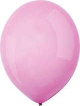 Amscan Ballonnen 28 Cm Latex Framboos Roze 50 Stuks