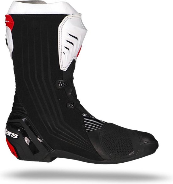 Alpinestars Supertech R Black White Red Motorcycle Boots 41 | bol.com