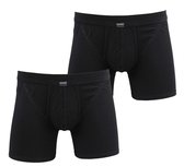 Schiesser Autentic 2P Heren Boxershort - Zwart - Maat XL