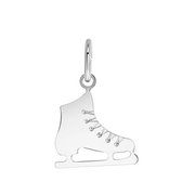 Zilveren hanger schaats