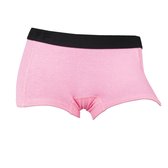 2-Pack Fun2Wear Dames boxershorts Begonia Pink effen maat L/XL