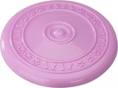Ebi kauwspeelgoed Rubber frisbee met aardbeien smaak Roze 23CM
