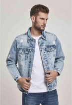 Urban Classics Jacket -M- Basic Trucker Blauw