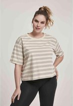 Urban Classics Crop top -3XL- Short Oversized Beige