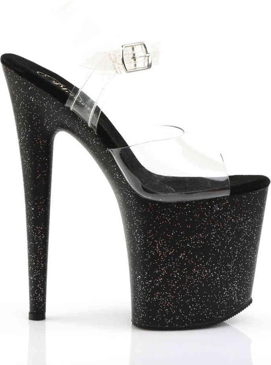 Pleaser Sandale avec bride à la cheville -35 Chaussures- FLAMINGO-808MG US 5 Noir