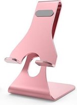 Support de téléphone universel - Design ergonomique - Support de smartphone pour bureau ou table - Or rose