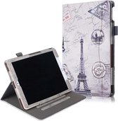 iPad 10.2 2019 / 2020 / 2021 hoes - Wallet Book Case - Eiffeltoren