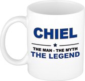 Chiel The man, The myth the legend cadeau koffie mok / thee beker 300 ml