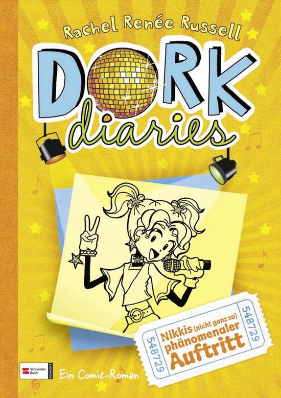 DORK Diaries 3 - DORK Diaries, Band 03 - cover