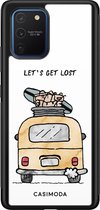 Samsung S10 Lite hoesje - Let's get lost | Samsung Galaxy S10 Lite case | Hardcase backcover zwart