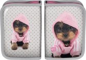 Studio Pets Gevuld Etui Hooded Puppy - 19.5 x 13.5 cm - 22 st. - Polyester