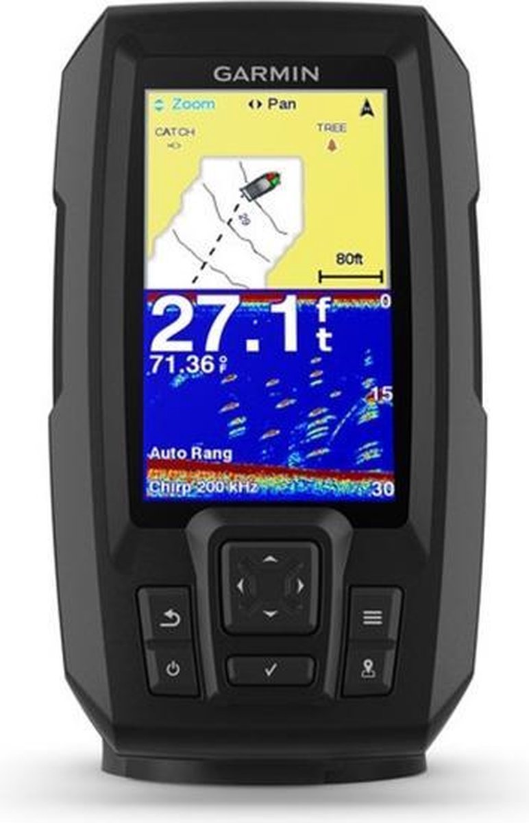 Garmin Striker Plus 4 Worldwide - Fishfinder - Incl.Transducer