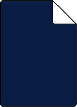 Proefstaal ESTAhome behang effen inktblauw - 137010 - 26,5 x 21 cm