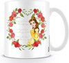 DISNEY - Mug - 300 ml - Beauty and the Beast - Roses