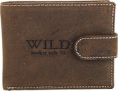 Wild leather Only !!! Portemonnee Heren Buffel leer D.BRUIN (AD207-15)