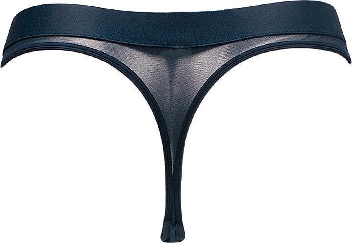 Dames Kleding voor voor Lingerie voor Slips en ondergoed Model thong in het Naturel Calvin Klein String Met Logo In Band 