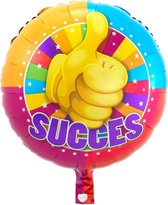 Folie ballon Succes 43 cm - Folieballon versturen/verzenden