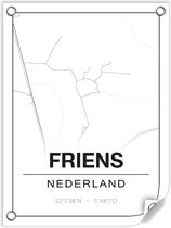 Tuinposter FRIENS (Nederland) - 60x80cm