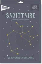 Milestone® - Constellation Carte Poster - Sagittaire