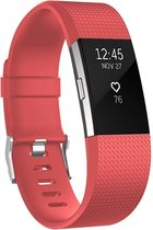 By Qubix - Fitbit Charge 2 sportbandje (Large) - Koraal - Fitbit charge bandjes