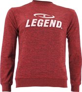 Legend Trui/sweater dames/heren SlimFit Design Legend Rood Maat: 8-9 jaar