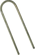 Precision Grondanker 8 X 0,7 X 31,3 Cm Staal Zilver