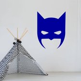 Muursticker Batman -  Donkerblauw -  120 x 156 cm  -  baby en kinderkamer  alle - Muursticker4Sale