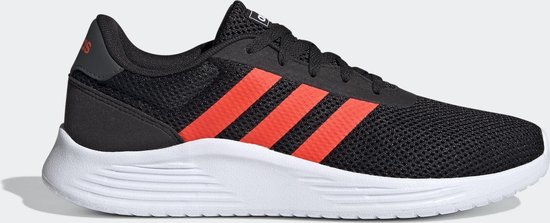adidas Lite Racer 2.0 Heren Sneakers - Core Black/Solar Red/Grey Six - Maat 44 adidas Lite Racer 2.0 Heren Sneakers - Core Black/Solar Red/Grey Six - Maat 44