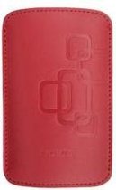 Nokia Leder Beschermtasje CP-342 Rood