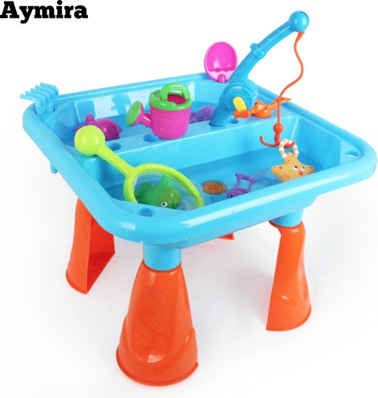 Zandtafel - Watertafel inclusief 12 stuk speelgoed | bol.com