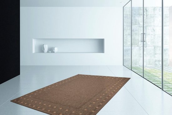 Tapijtenloods Sisal - Laagpolig Vloerkleed - Gevlochten Tapijt - Beige- 80x150 CM